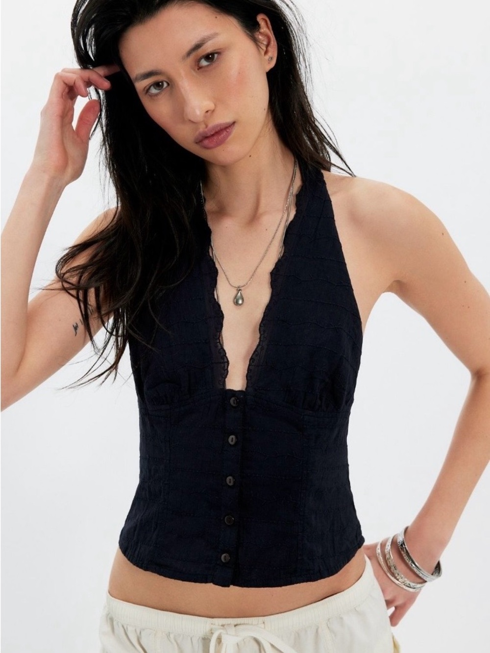 Free People Florence Halter Top NWT S